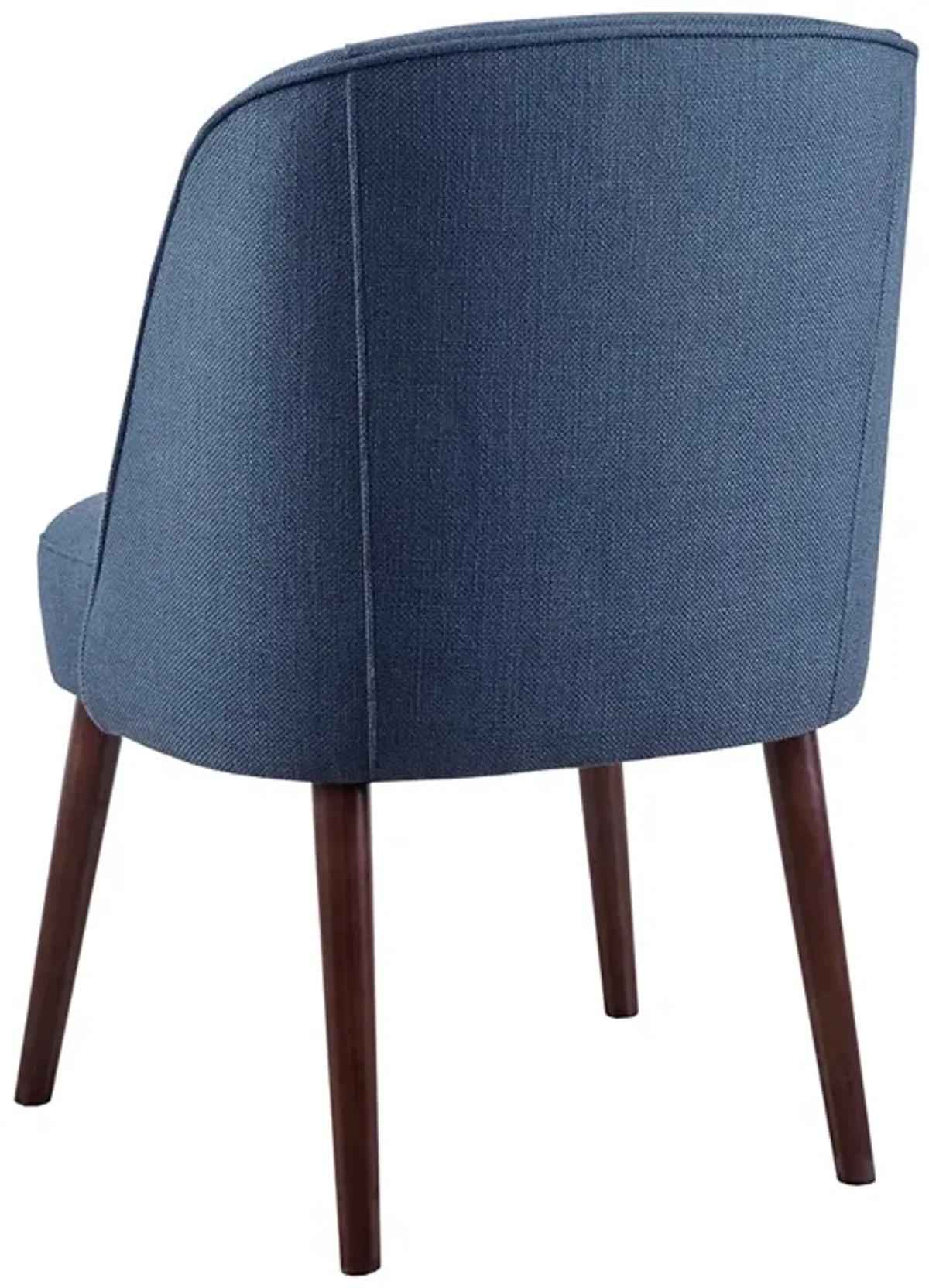 Madison Park Bexley Blue Rounded Back Dining Chair