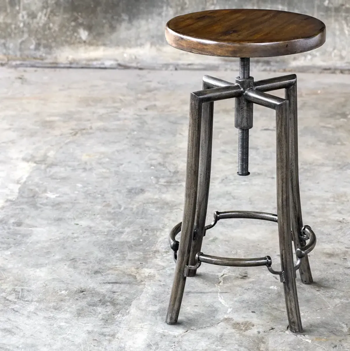 Westlyn Industrial Bar Stool