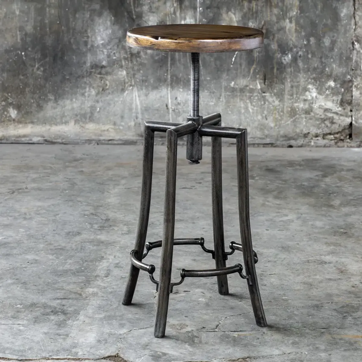 Westlyn Industrial Bar Stool