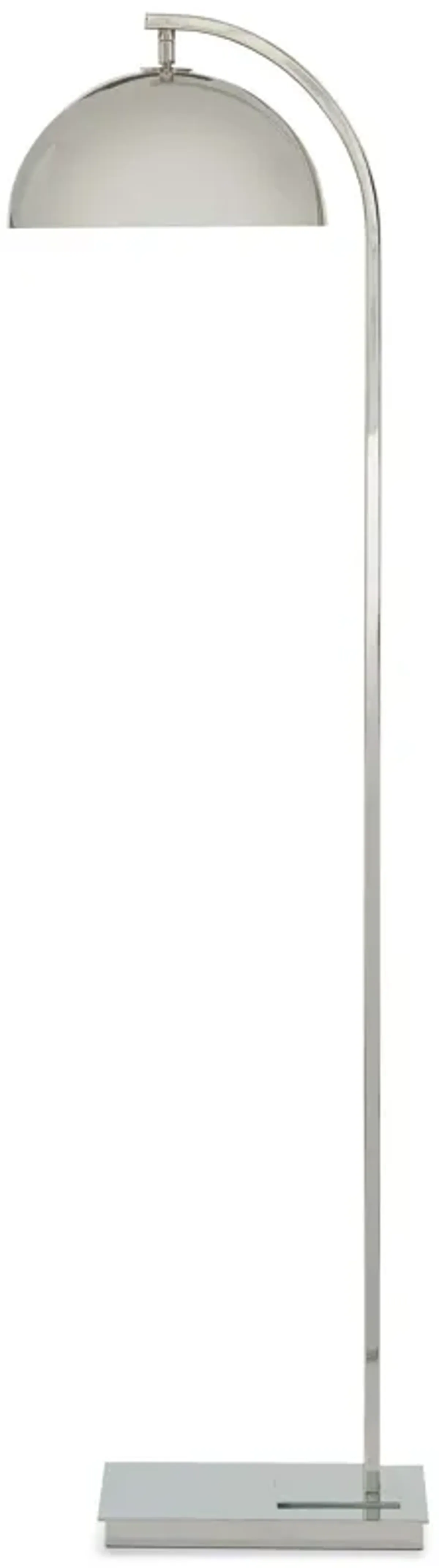 Otto Floor Lamp (Polished Nickel)