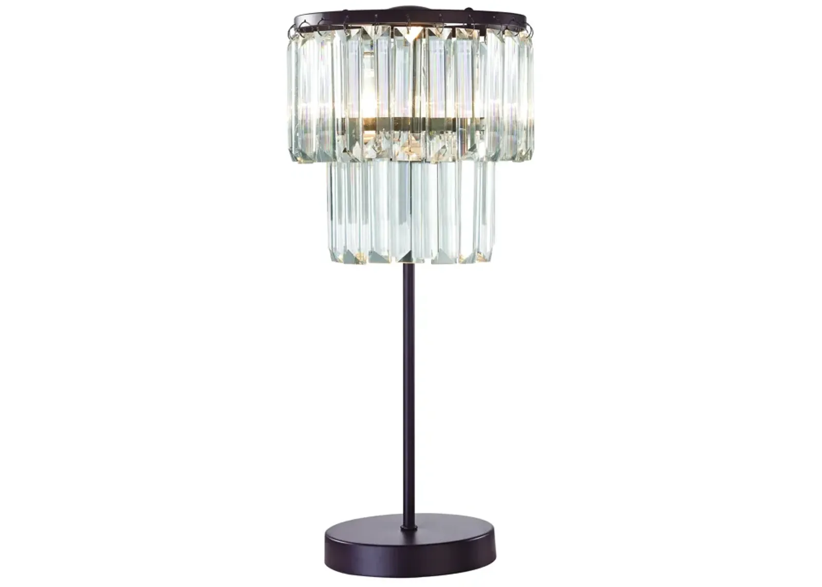 Antoinette 18" High 1-Light Table Lamp - Oil Rubbed Bronze