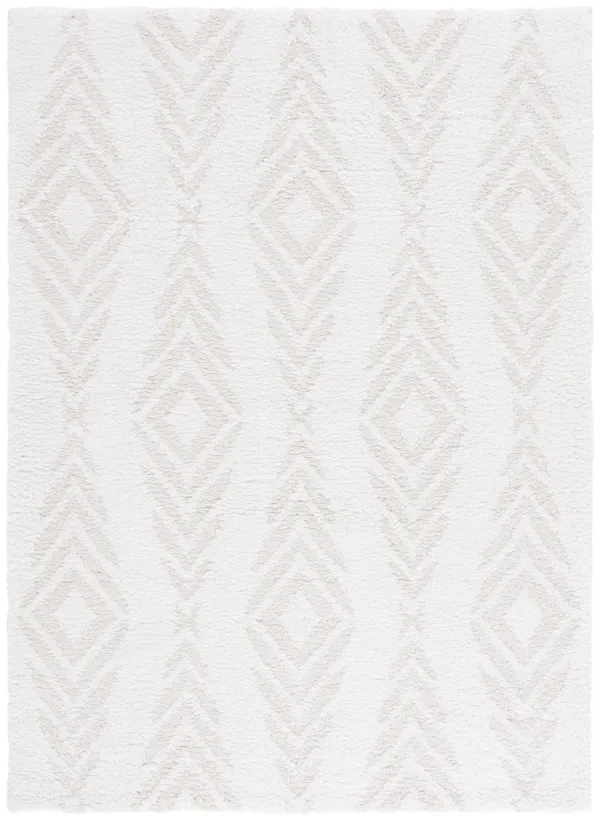 RUMI SHAG 126 IVORY  4' x 6' Small Rectangle Rug