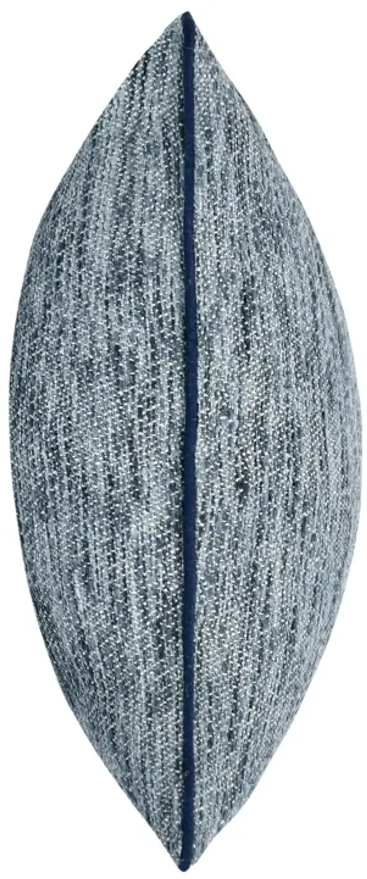 Sharma 22" Cotton Blend Throw Pillow, Blue