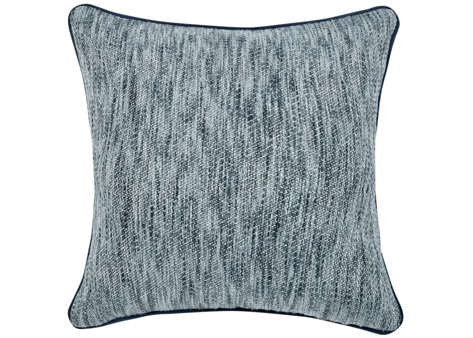 Sharma 22" Cotton Blend Throw Pillow, Blue