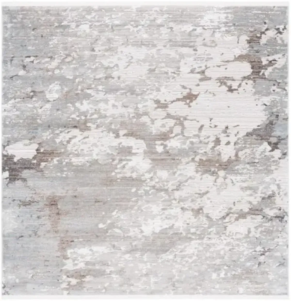 PLATINUM 552 Grey 6'-7' X 6'-7' Square Square Rug