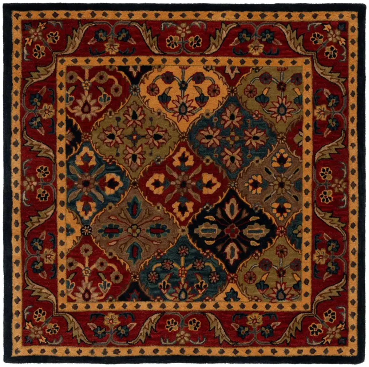 CLASSIC Hand Tufted 6' x 6' Square area rug