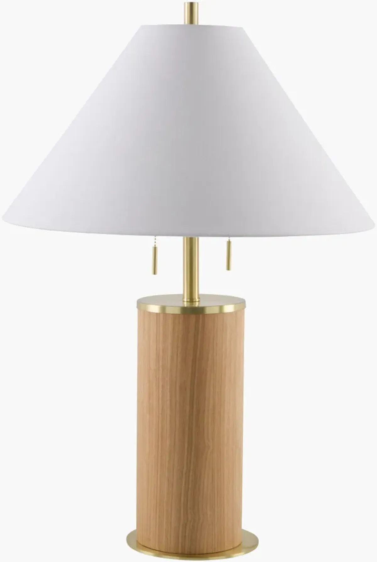 Upata UPA-001 32"H x 22"W x 22"D Accent Table Lamp