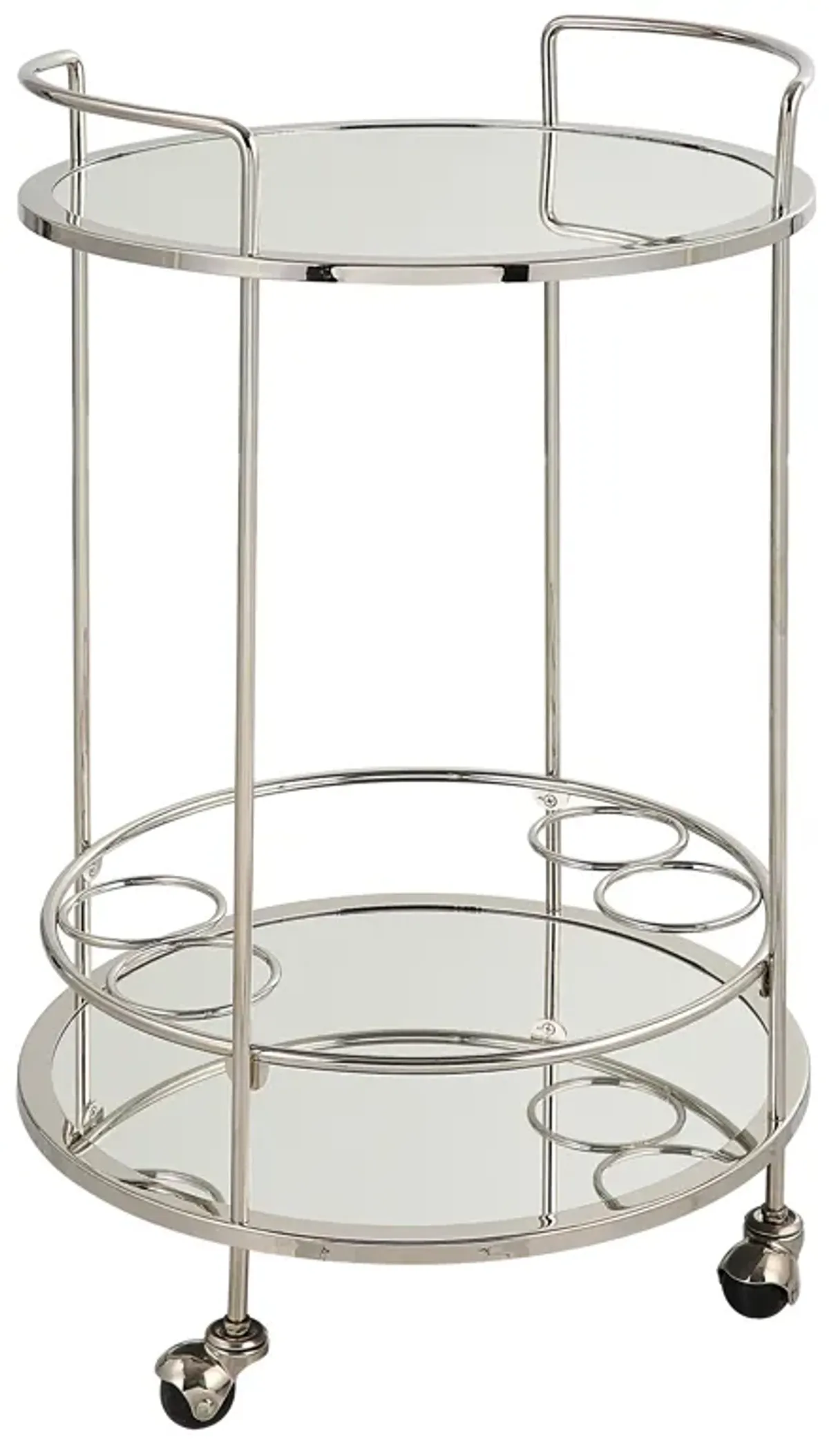 Spritz Chrome Bar Cart