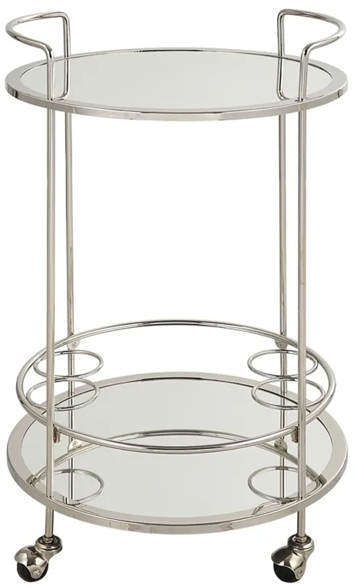 Spritz Chrome Bar Cart