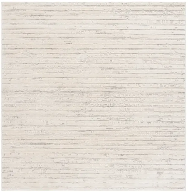 ELMHURST 568 IVORY  6'-7' x 6'-7' Square Square Rug