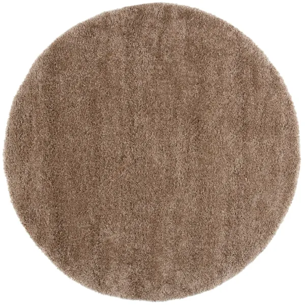 MILAN SHAG Round Power Loomed 7' x 7'Round Rug