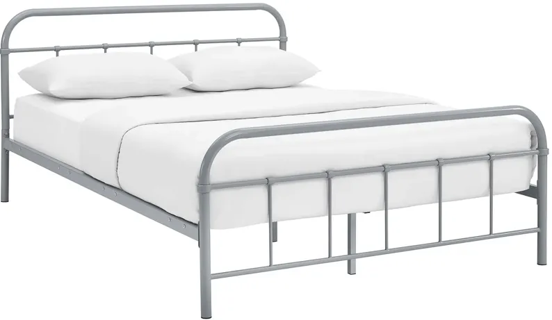 Maisie Full Stainless Steel Bed Frame