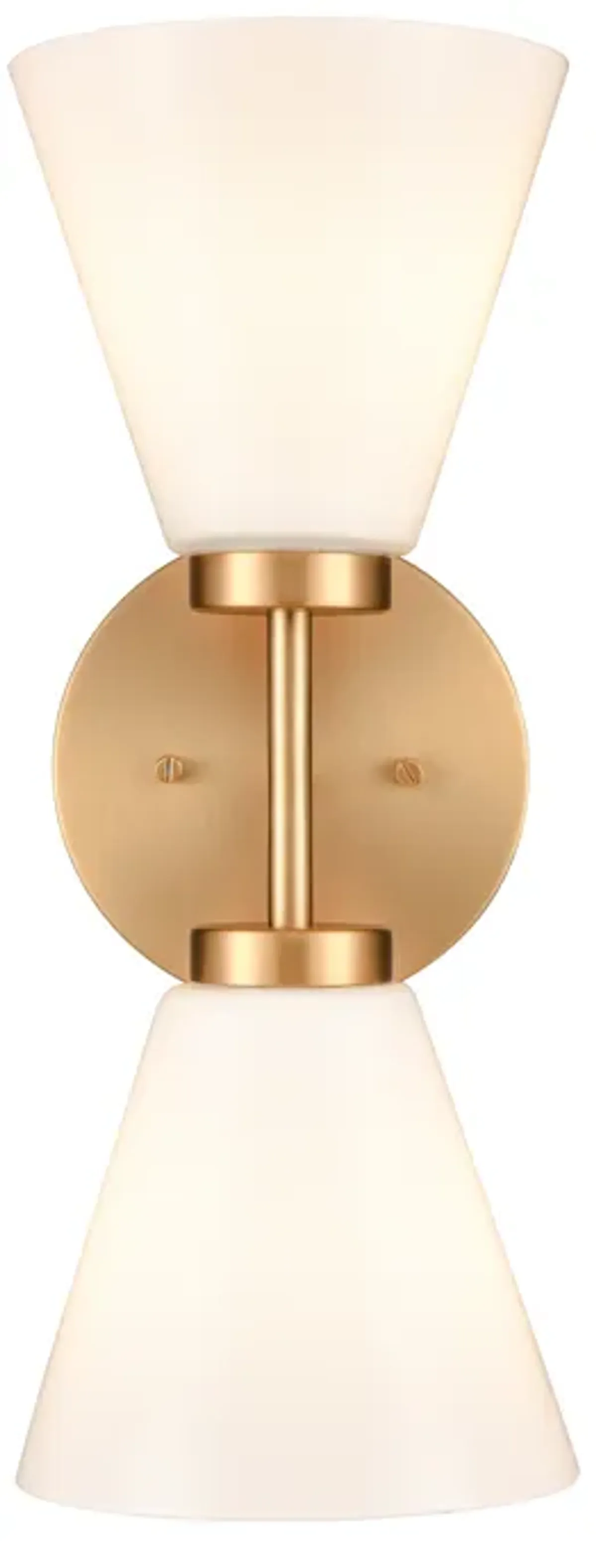 Houghton 15'' High 2-Light Vanity Light - Brushed Gold