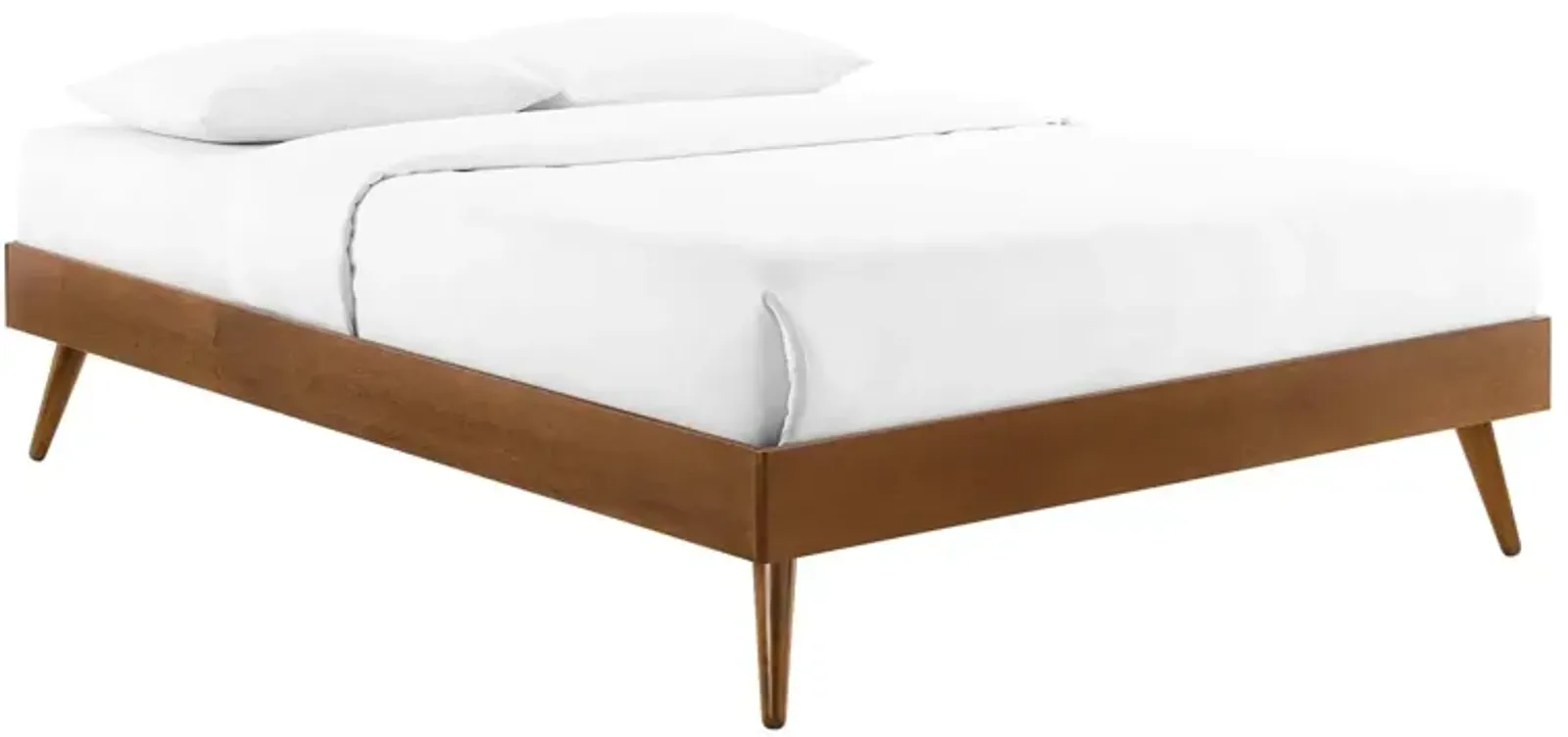 Margo King Wood Platform Bed Frame