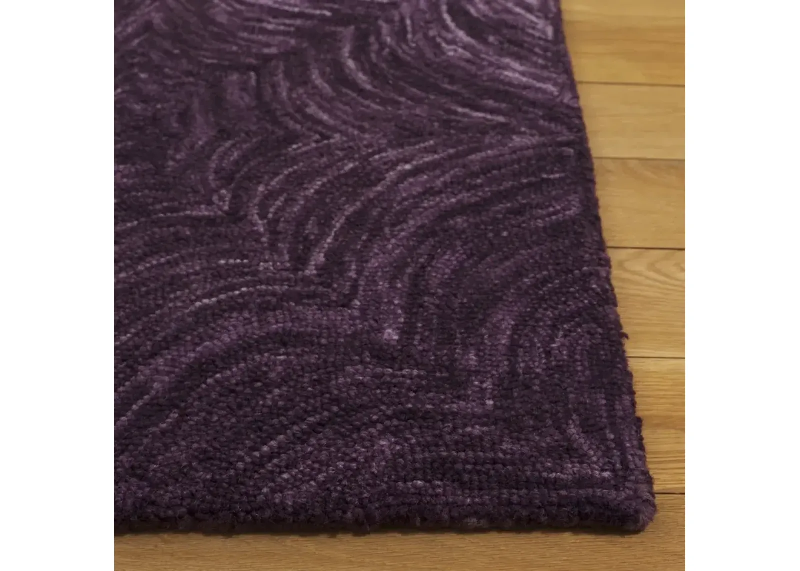 IKAT 632 PURPLE 6' x 6' Square Square Rug