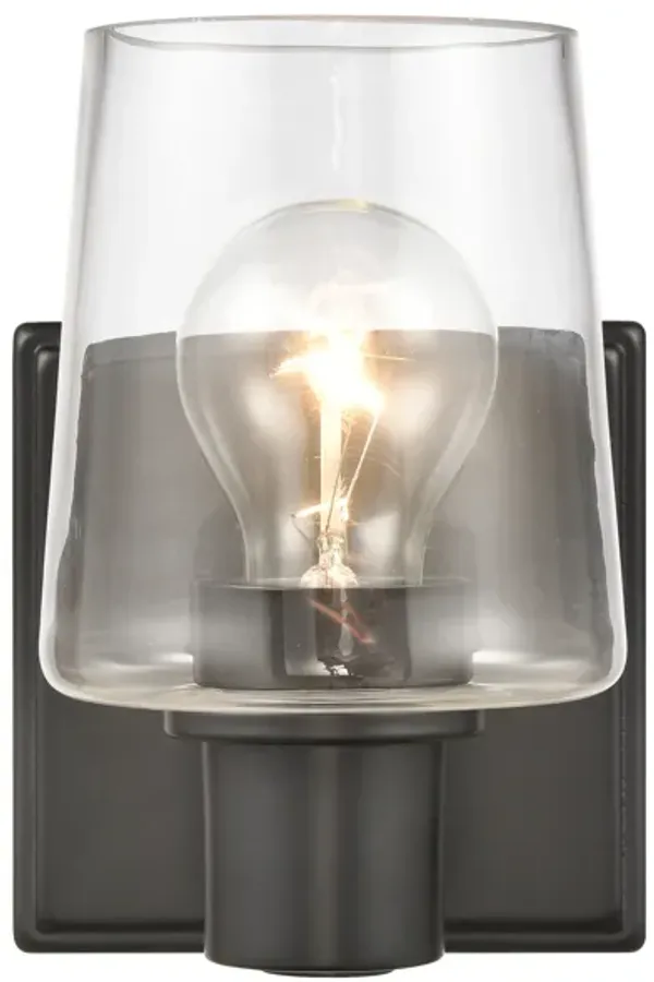 Celia 5" Wide 1-Light Vanity Light - Matte Black