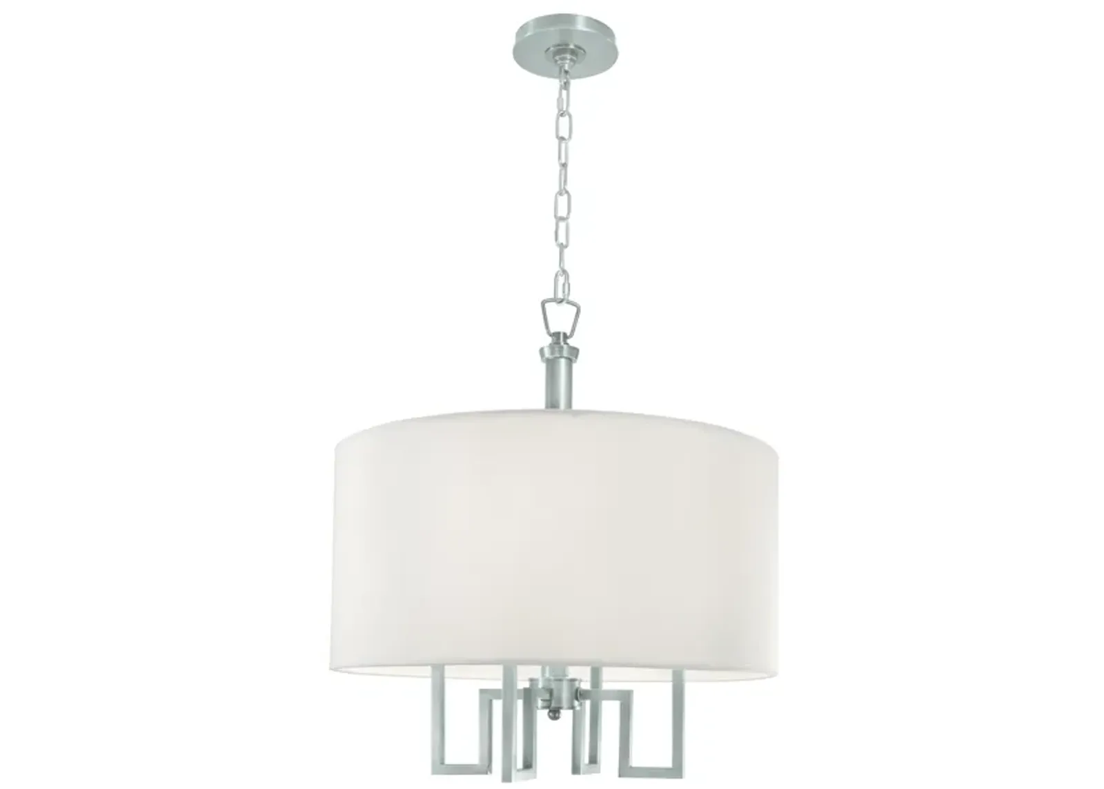 Maya 4 Arm Chandelier - Brushed Nickel