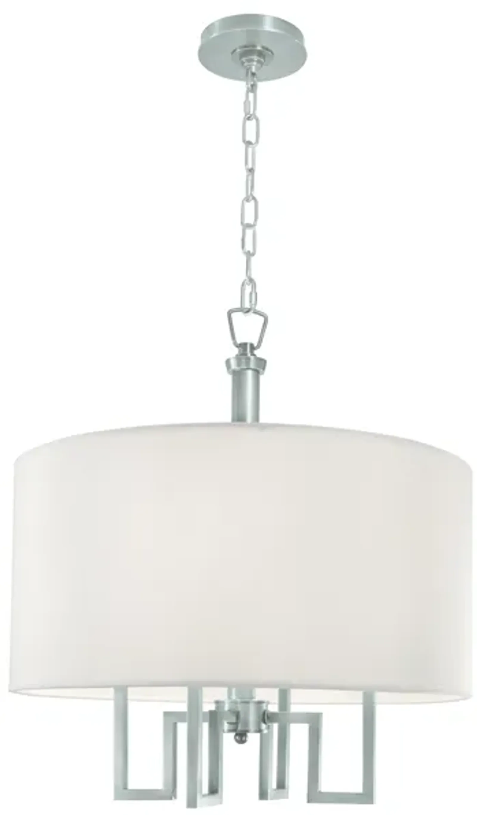 Maya 4 Arm Chandelier - Brushed Nickel