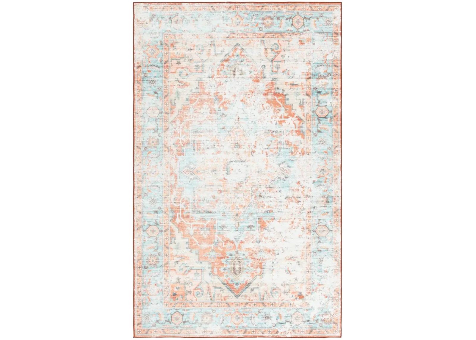 ARIZONA 928 TURQUOISE  4' x 6' Small Rectangle Rug