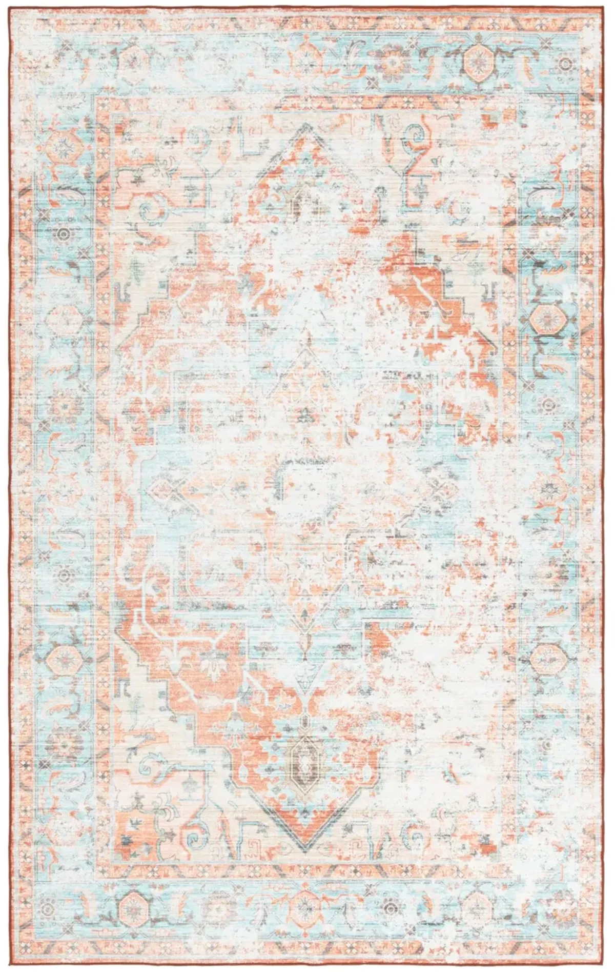 ARIZONA 928 TURQUOISE  4' x 6' Small Rectangle Rug