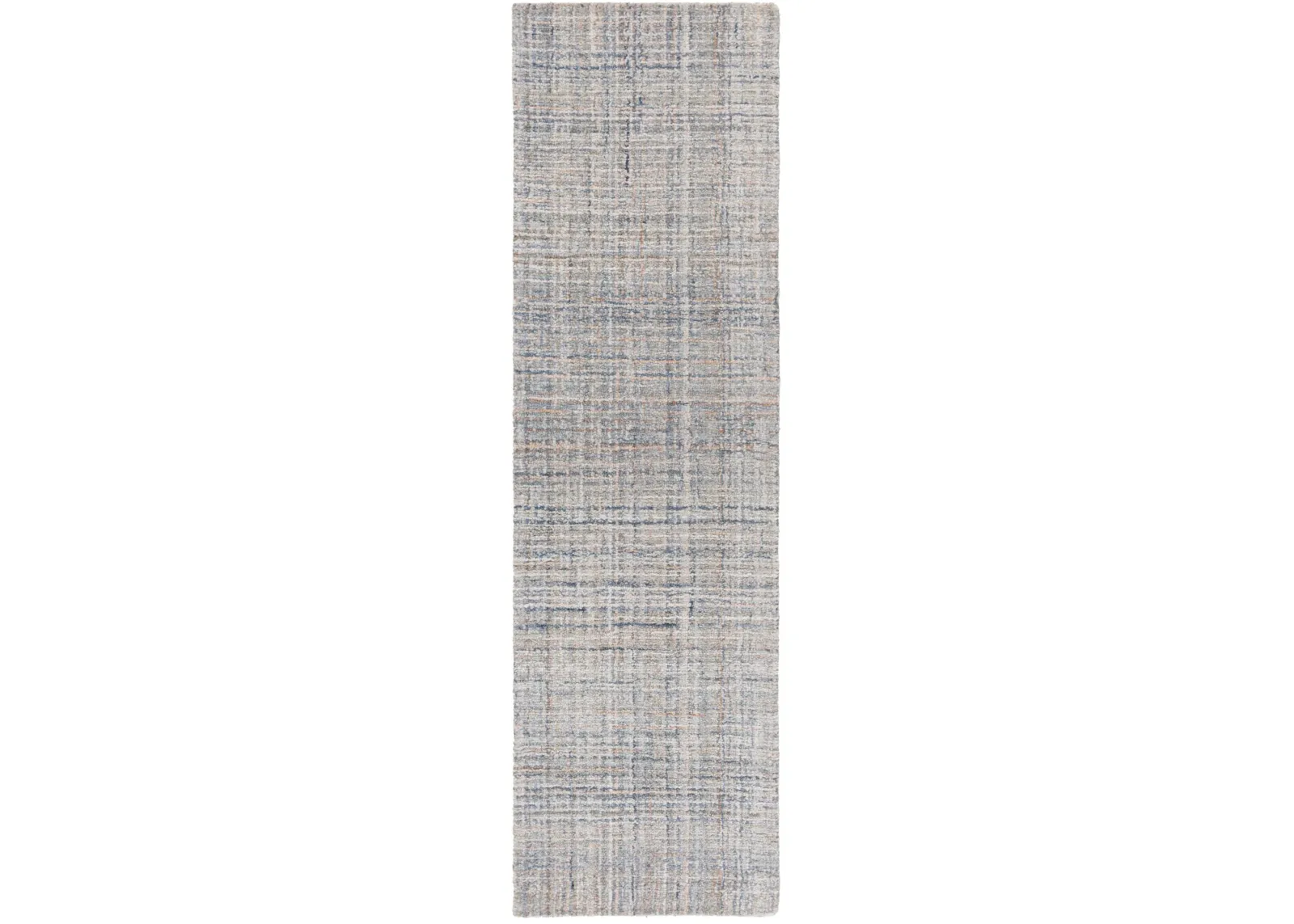 ABSTRACT 151 BLUE  2'-3' x 8' Runner Rug