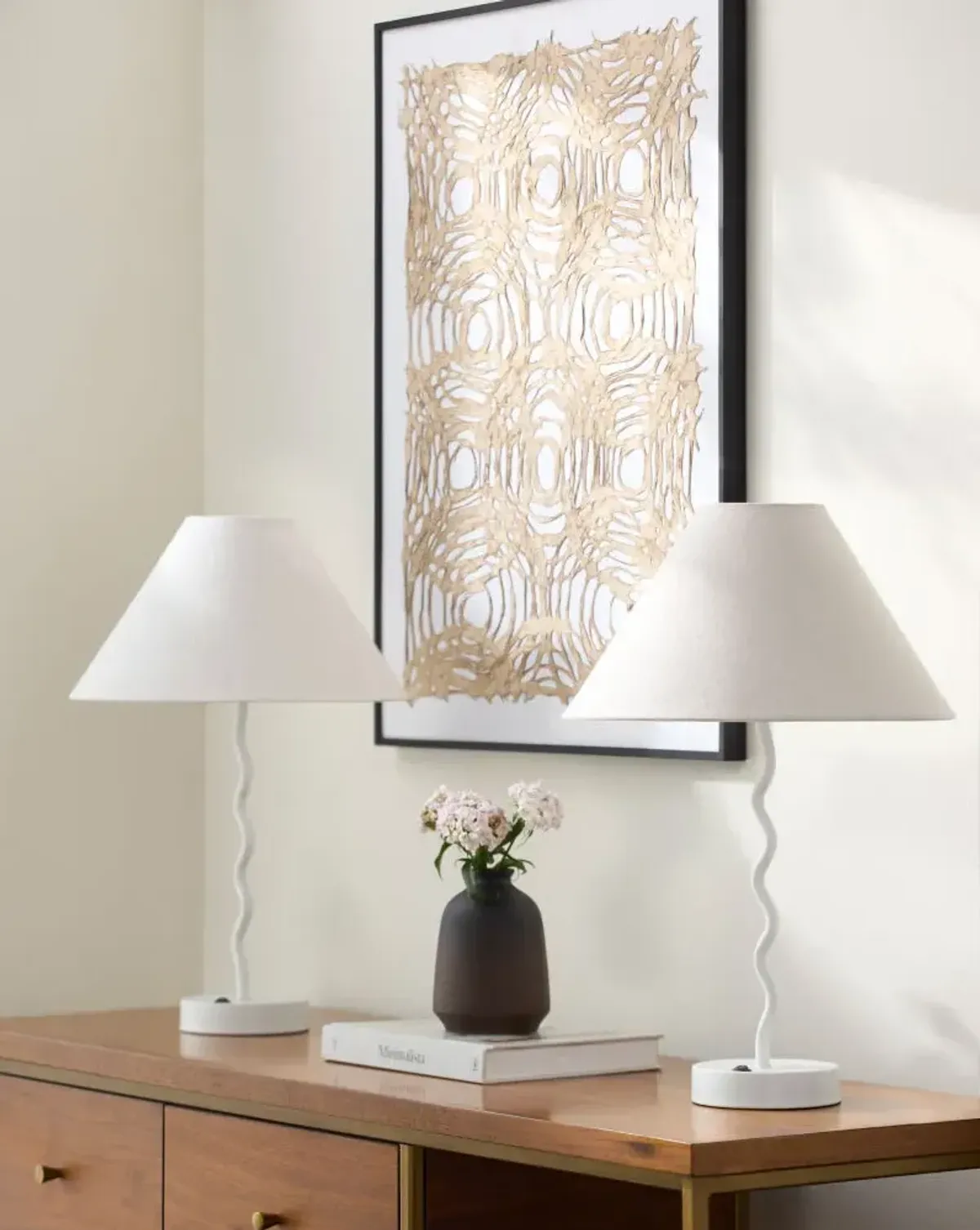 Begonia BEG-003 20"H x 13"W x 13"D Accent Table Lamp