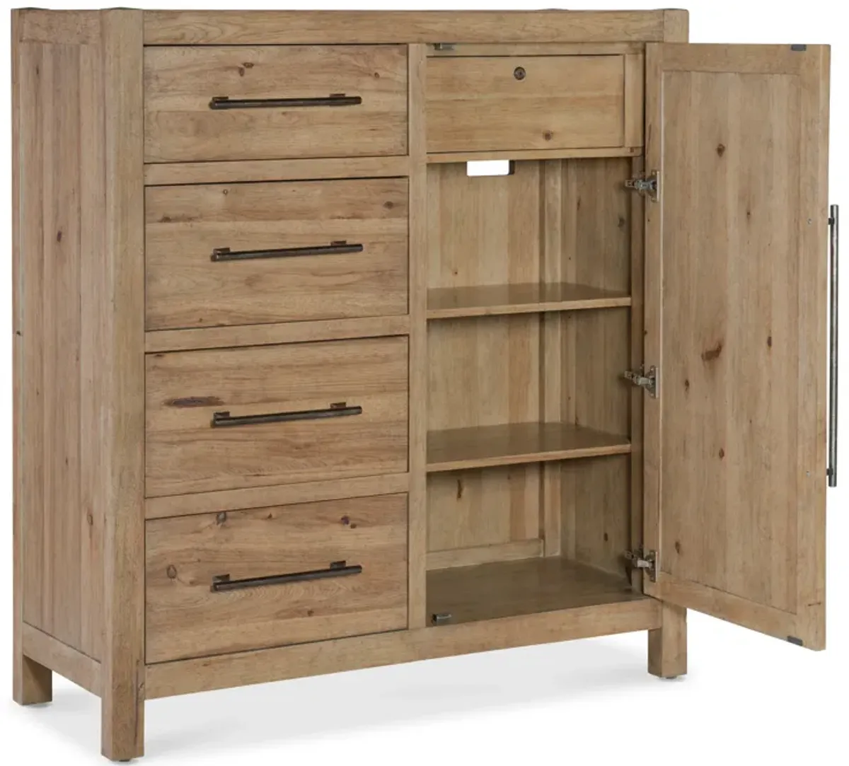 Vineyard Row Four-Drawer Door Chest