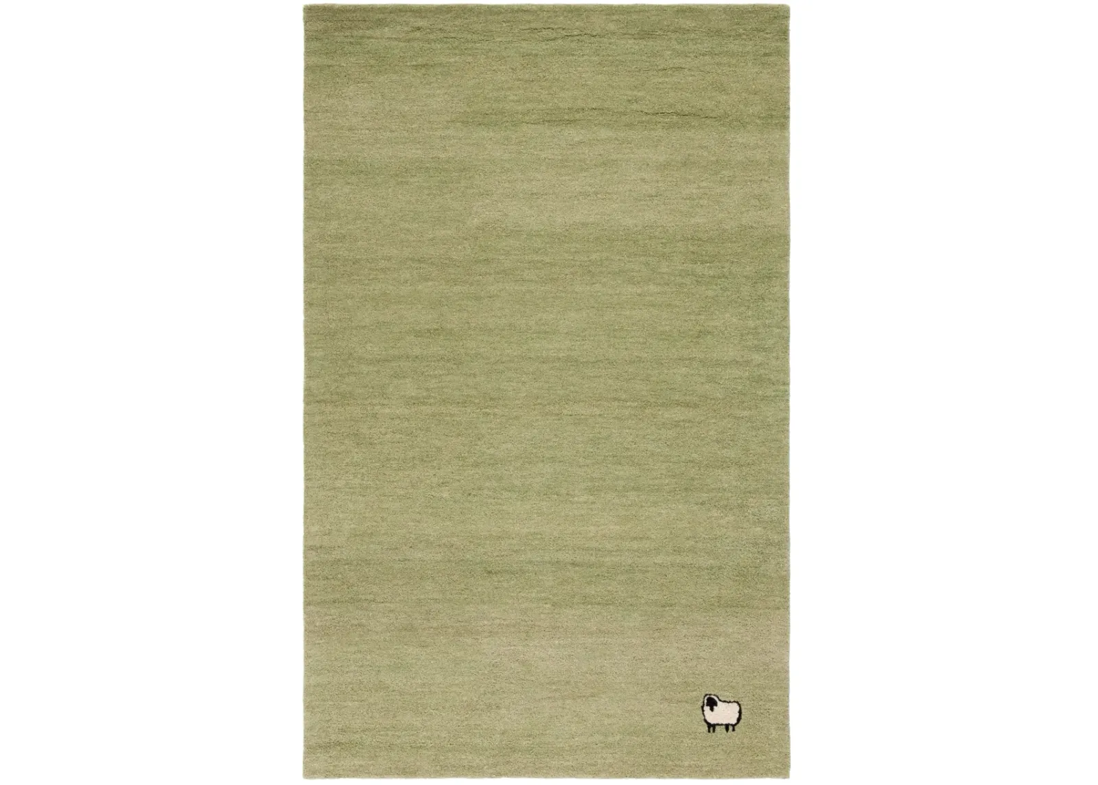 HIMALAYA 451 LIGHT GREEN 5' x 8' Medium Rectangle Rug