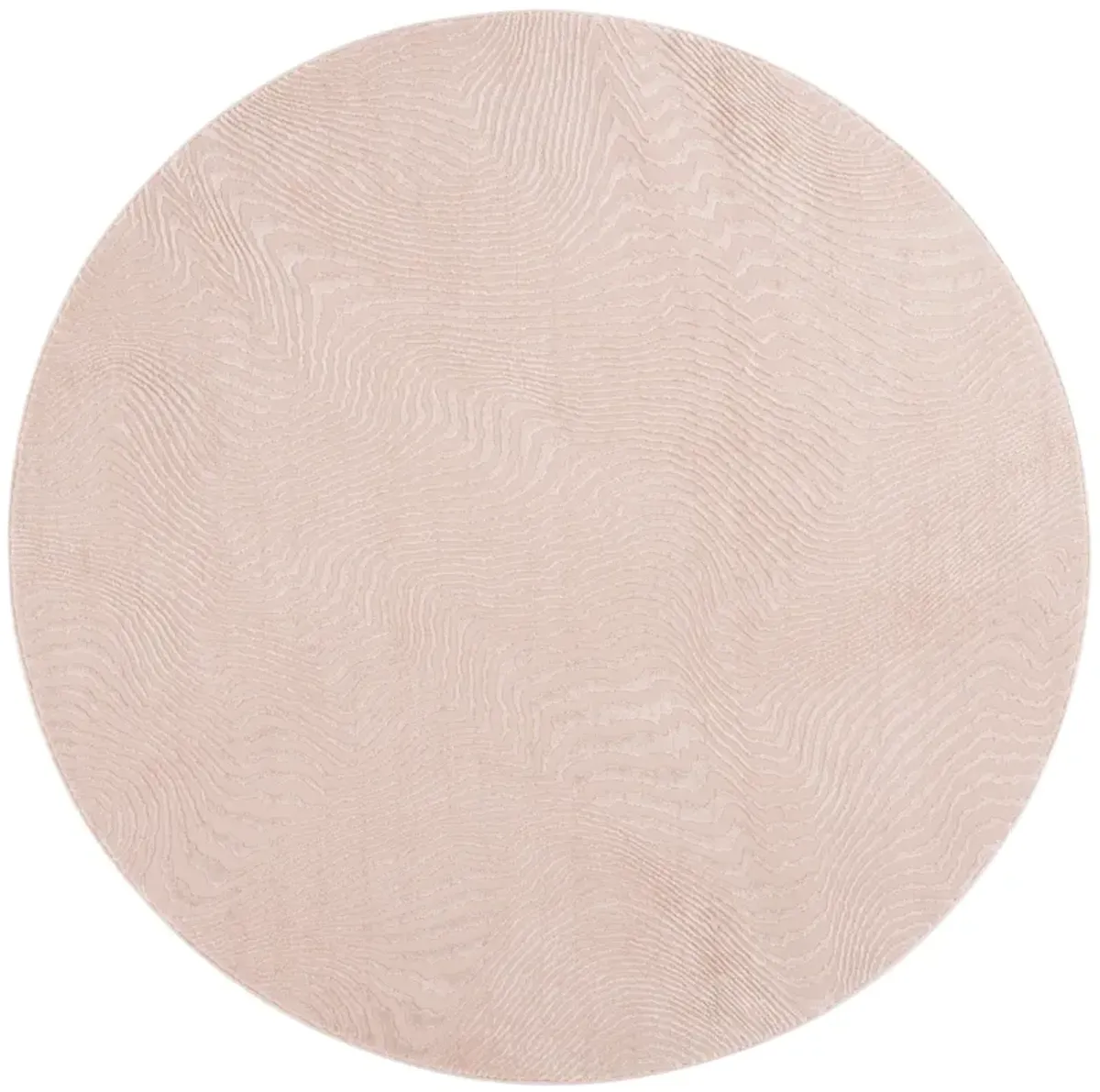 REVIVE 110 PINK  6'-7' x 6'-7' Round Round Rug