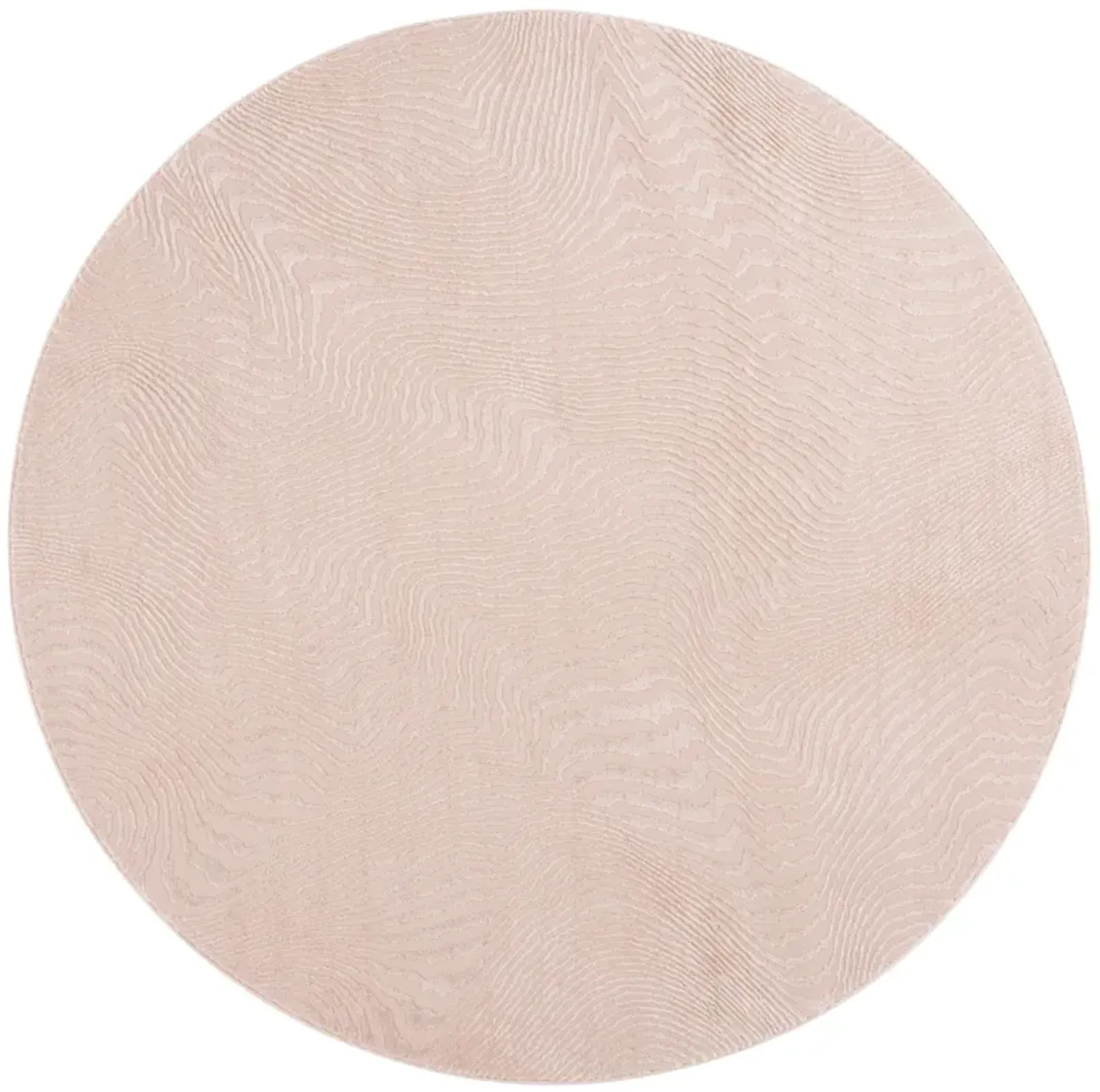 REVIVE 110 PINK  6'-7' x 6'-7' Round Round Rug