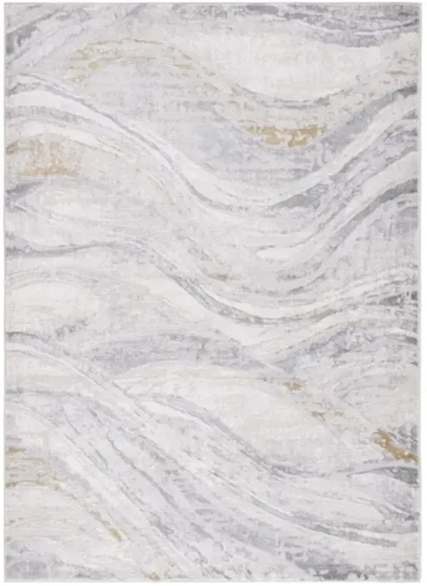 PALMA 310 Grey 5'-5' X 7'-7' Medium Rectangle Rug