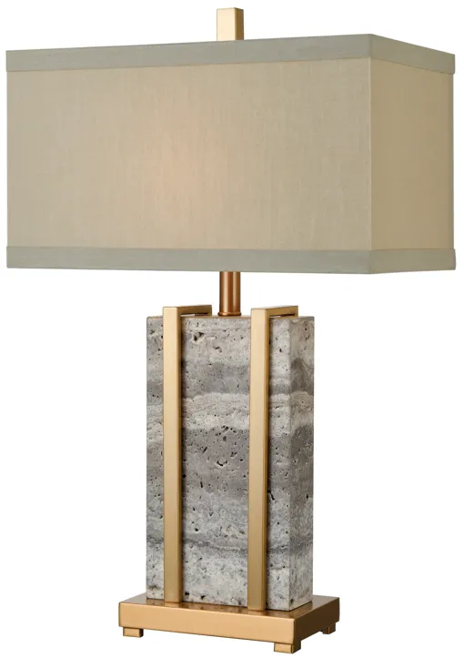 Harnessed 29" High 1-Light Table Lamp - Cafe Bronze