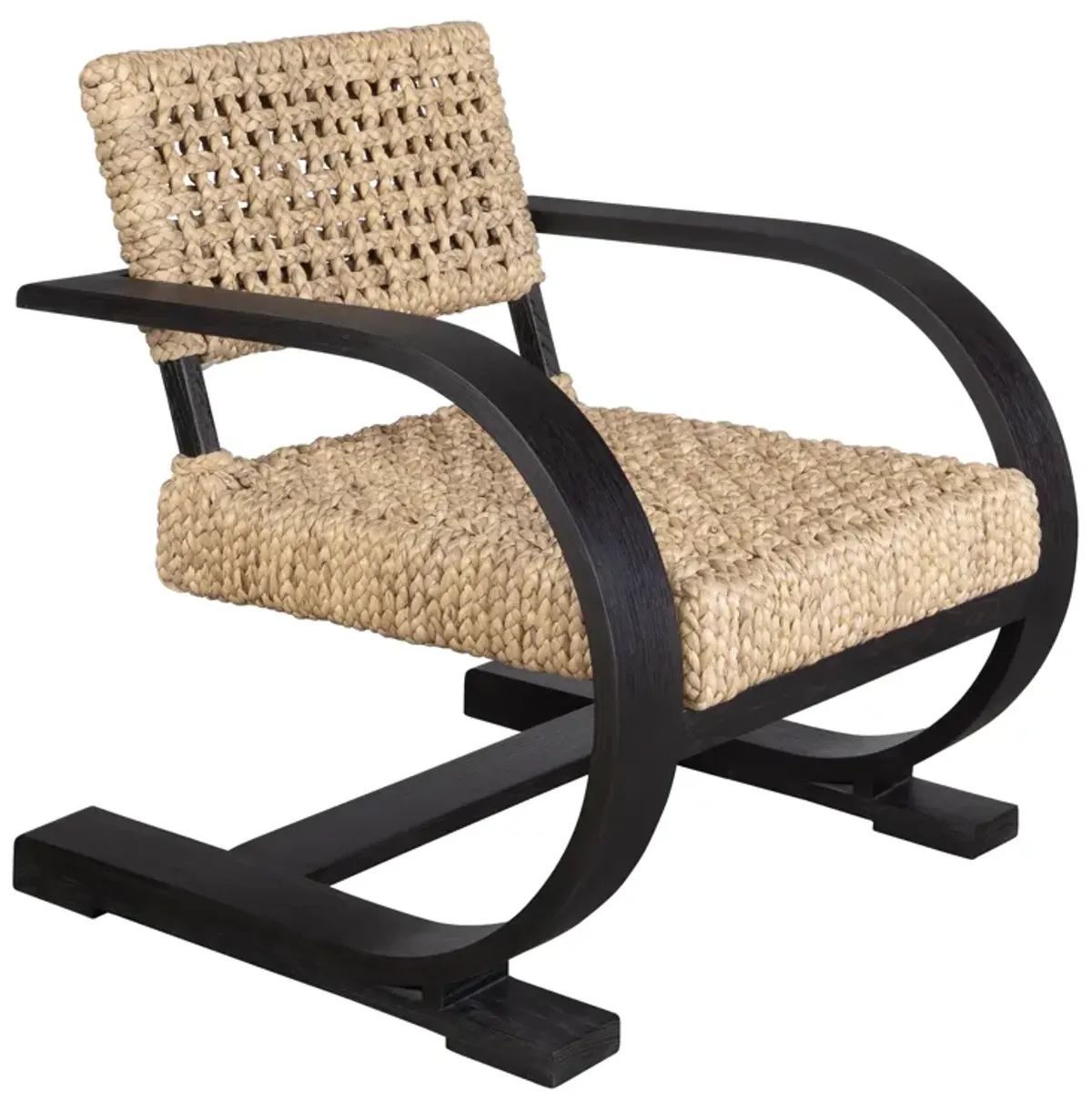Rehema Black Accent Chair