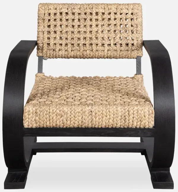 Rehema Black Accent Chair