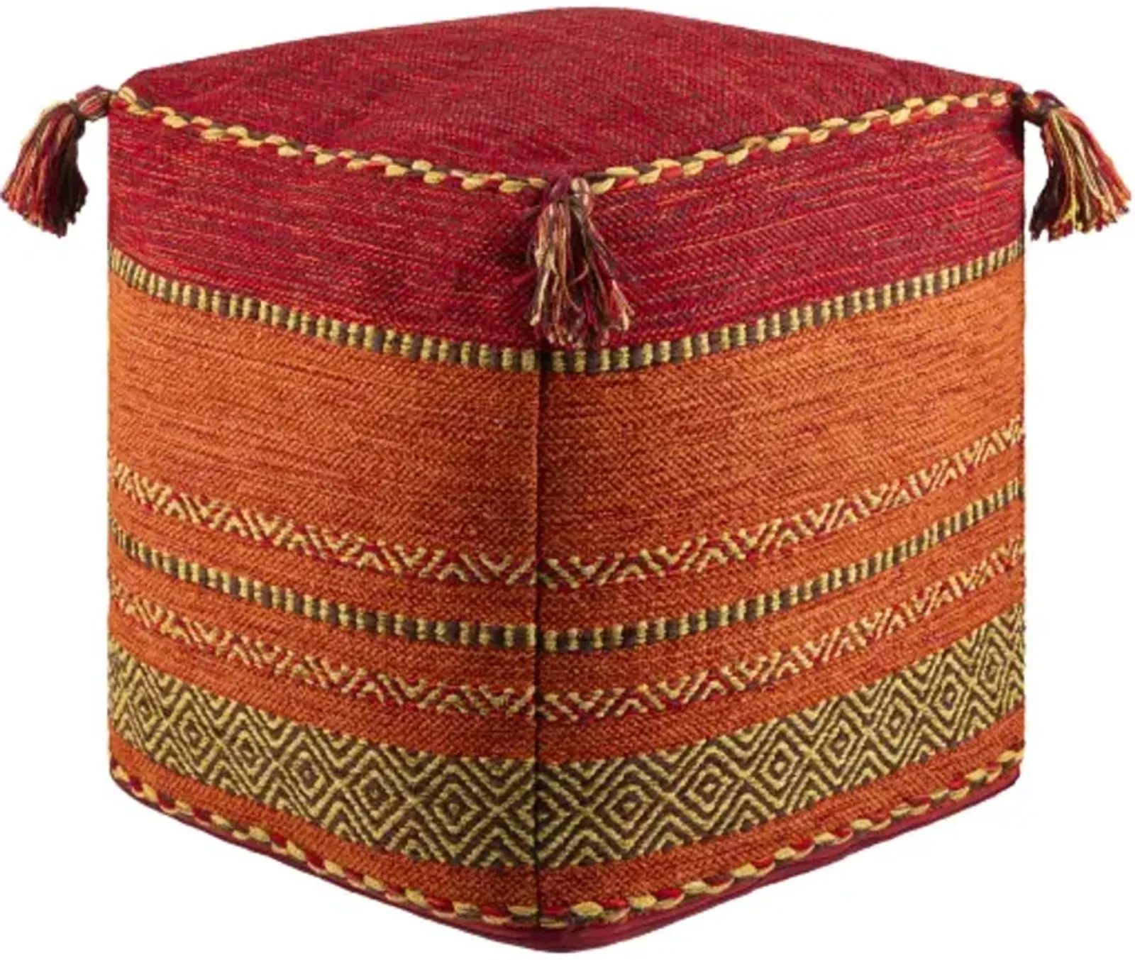 Trenza 18"H x 18"W x 18"D Pouf