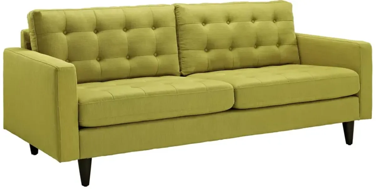 Empress Upholstered Fabric Sofa