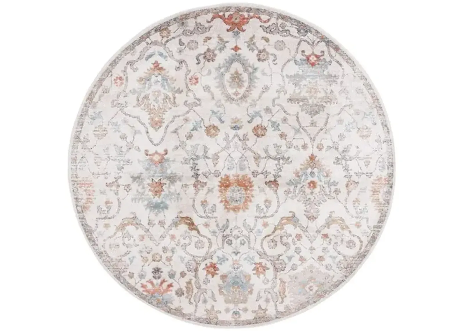 CORNELIA 294 Beige  6'-7' X 6'-7' Round Round Rug