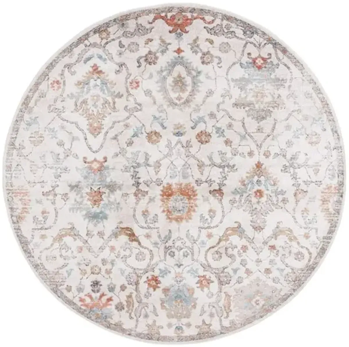 CORNELIA 294 Beige  6'-7' X 6'-7' Round Round Rug