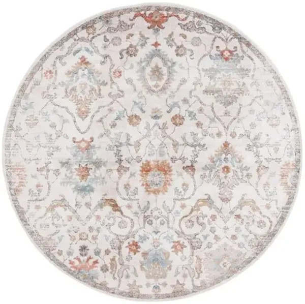 CORNELIA 294 Beige  6'-7' X 6'-7' Round Round Rug