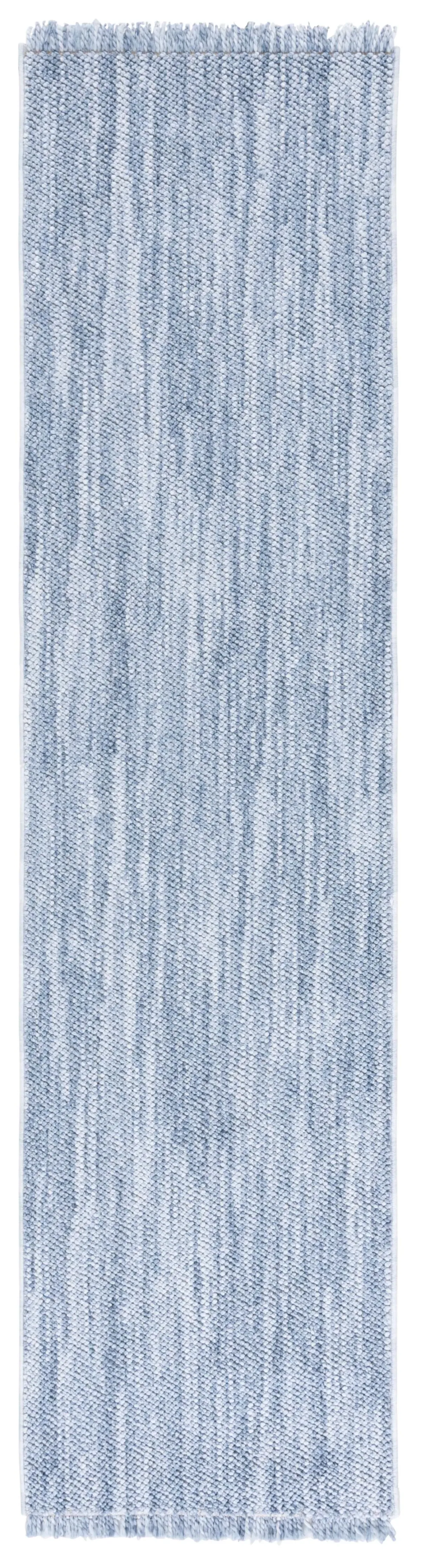 MARTHA STEWART 920 BLUE 2' x 8' Runner Rug