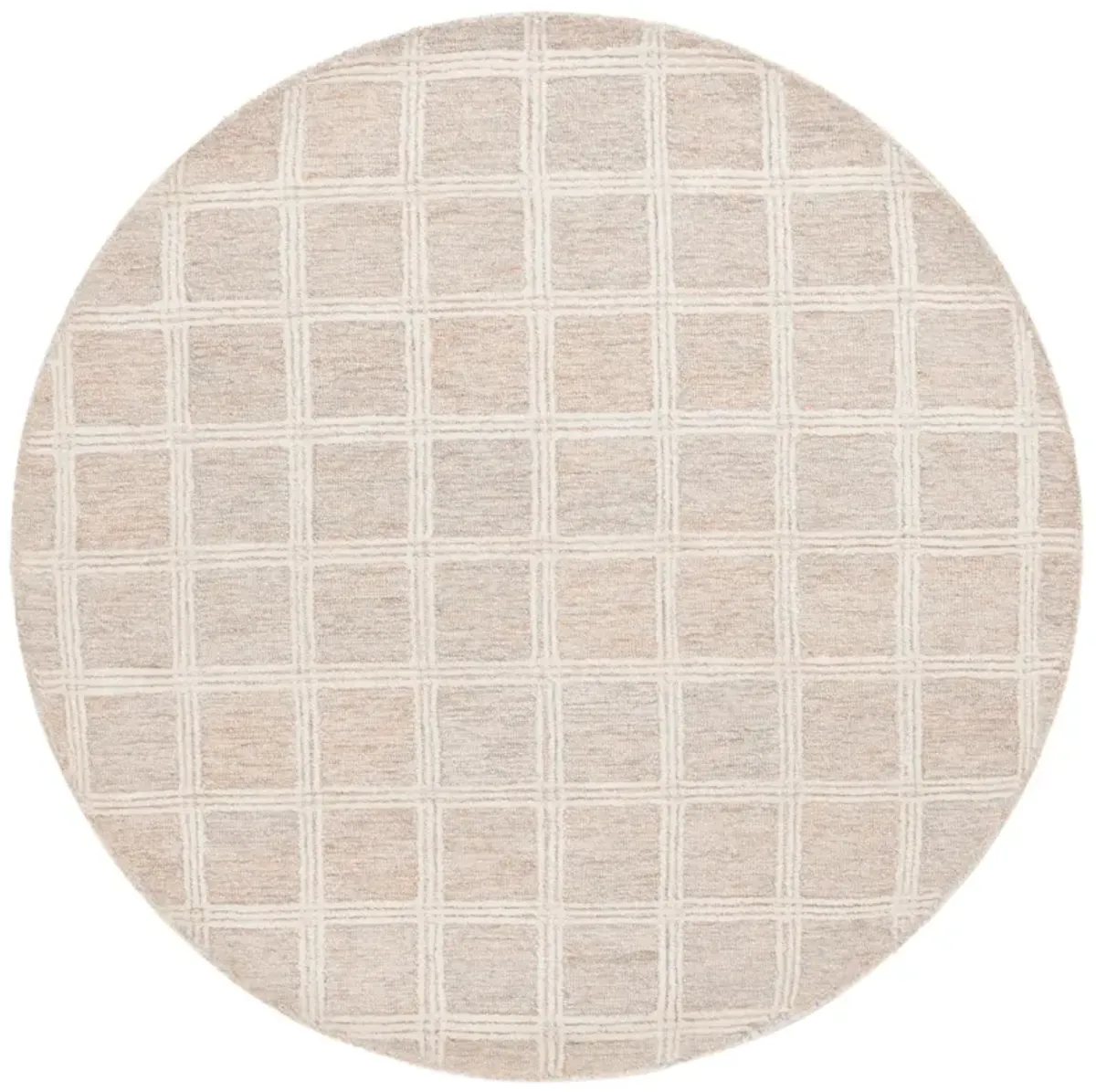 PINE 103 RUST  6' x 6' Round Round Rug