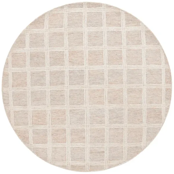 PINE Hand Tufted 6' x 6' Round area rug