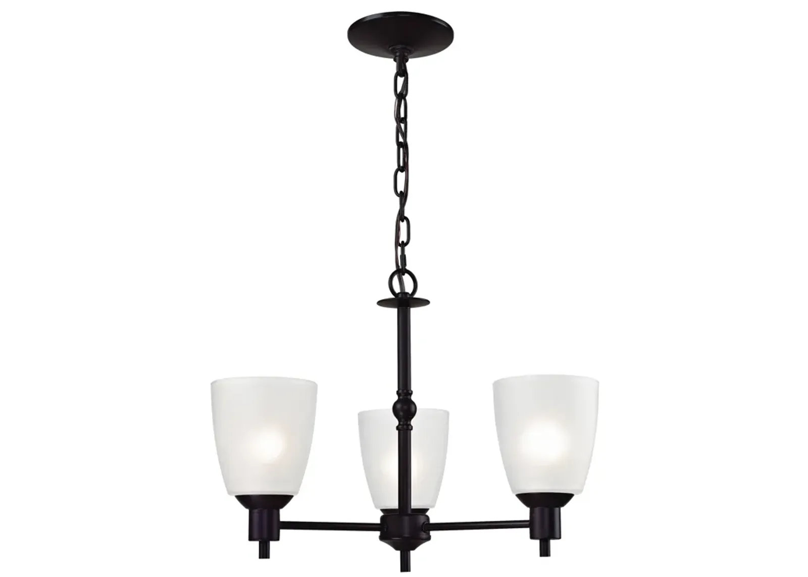 Jackson 20" Wide 3-Light Chandelier - Oil Rubbed Bronze