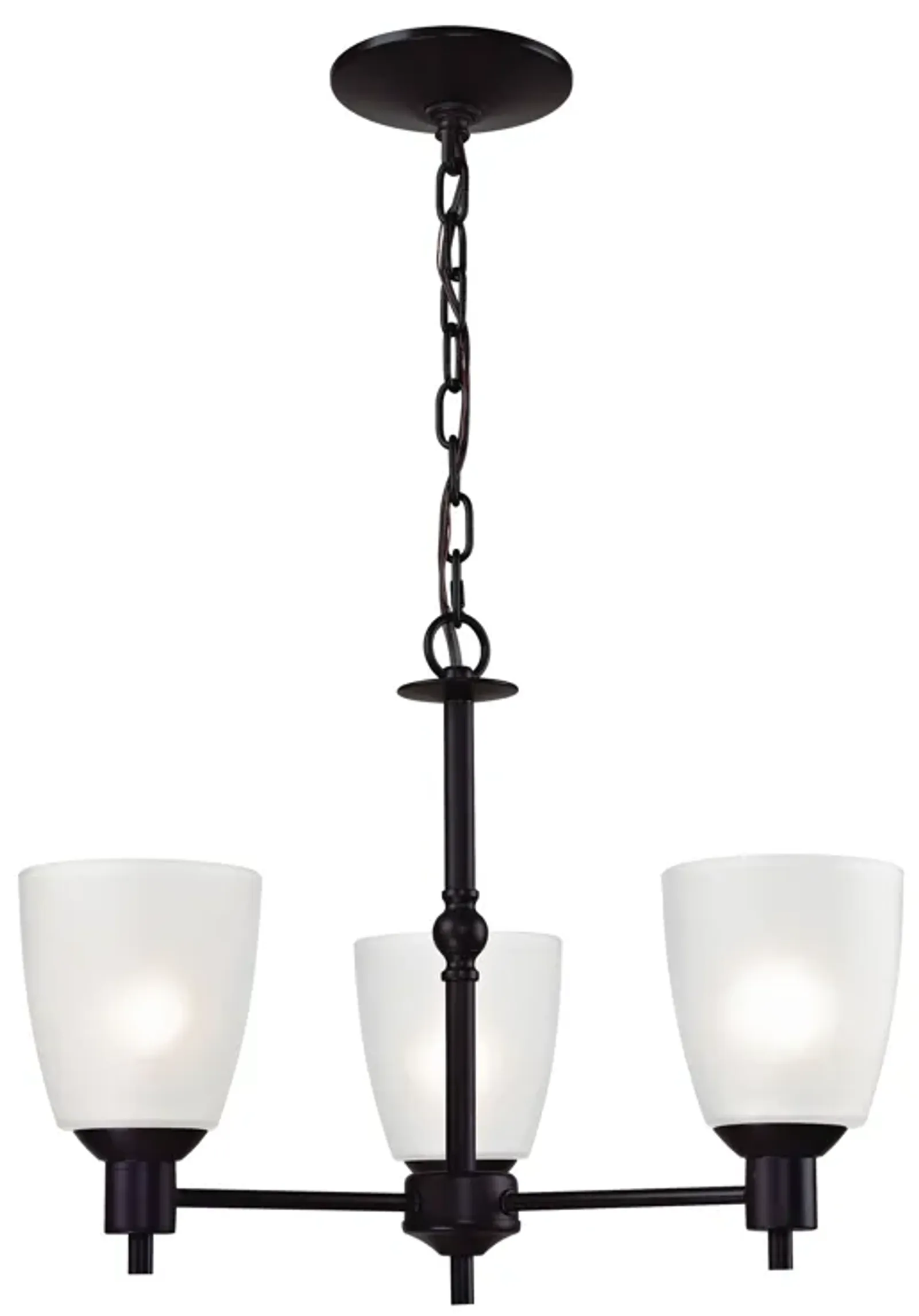 Jackson 20" Wide 3-Light Chandelier - Oil Rubbed Bronze