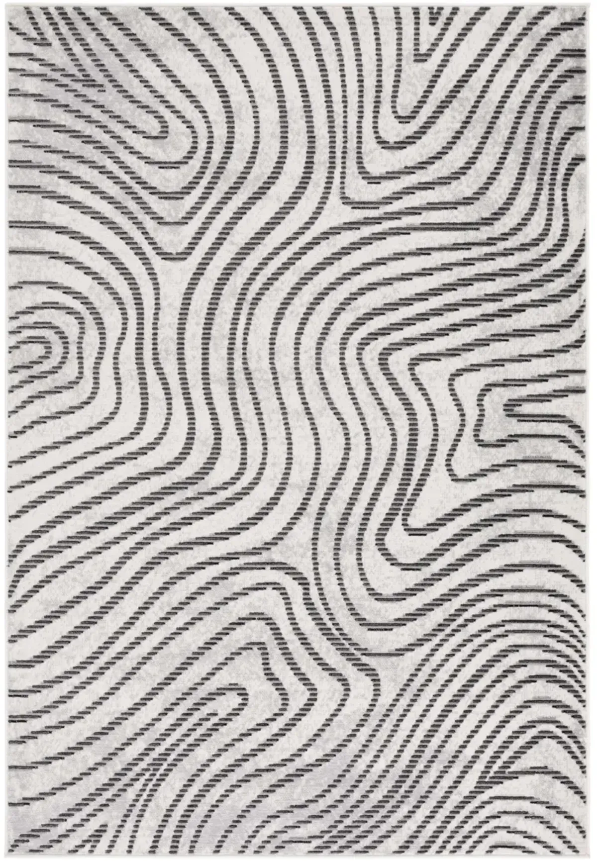 TEMPLE 107 IVORY  5'-3' x 7'-6' Medium Rectangle Rug