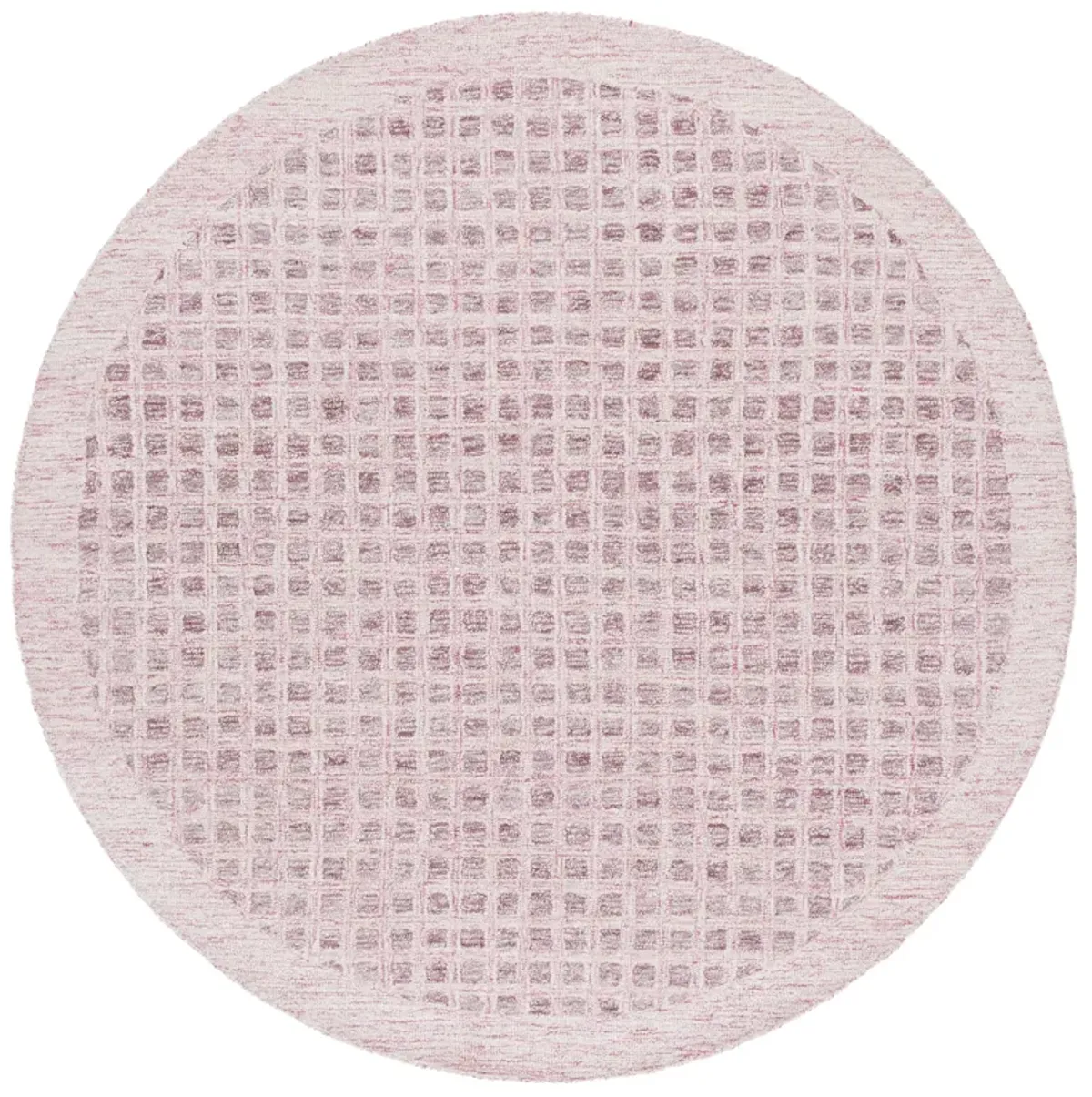 ABSTRACT Hand Tufted 6' x 6' Round area rug