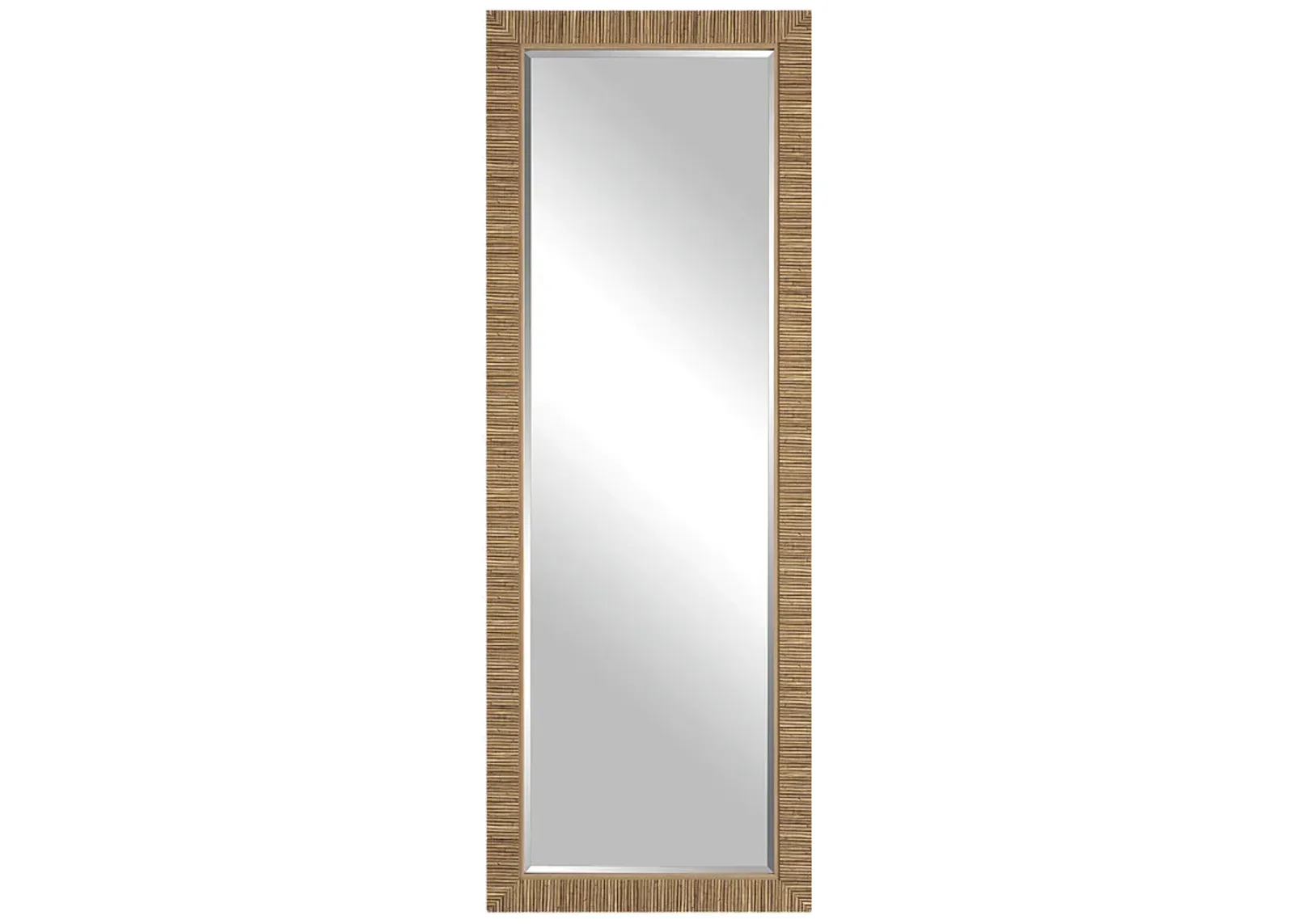 Deerston Rattan Wall Mirror