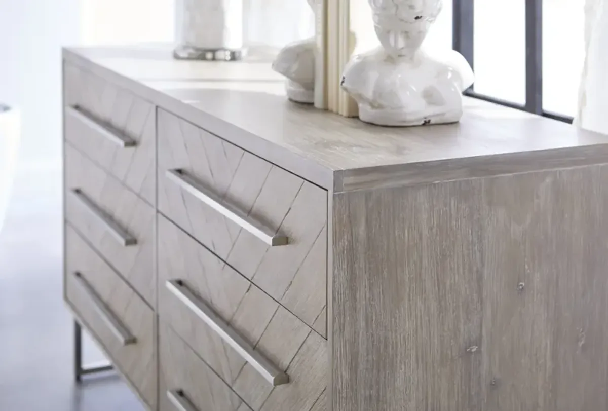 Mosaic 6-Drawer Double Dresser