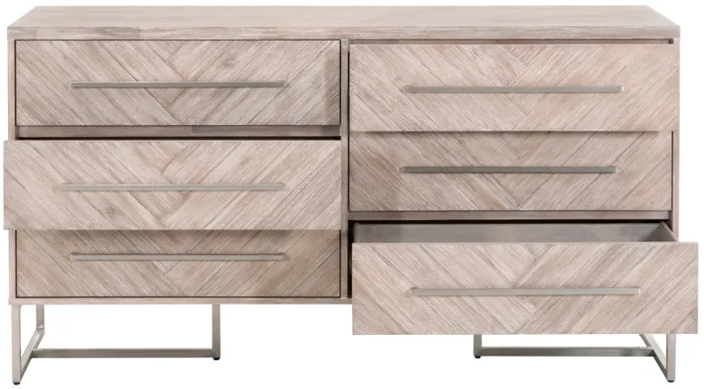 Mosaic 6-Drawer Double Dresser