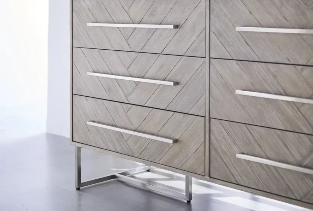 Mosaic 6-Drawer Double Dresser